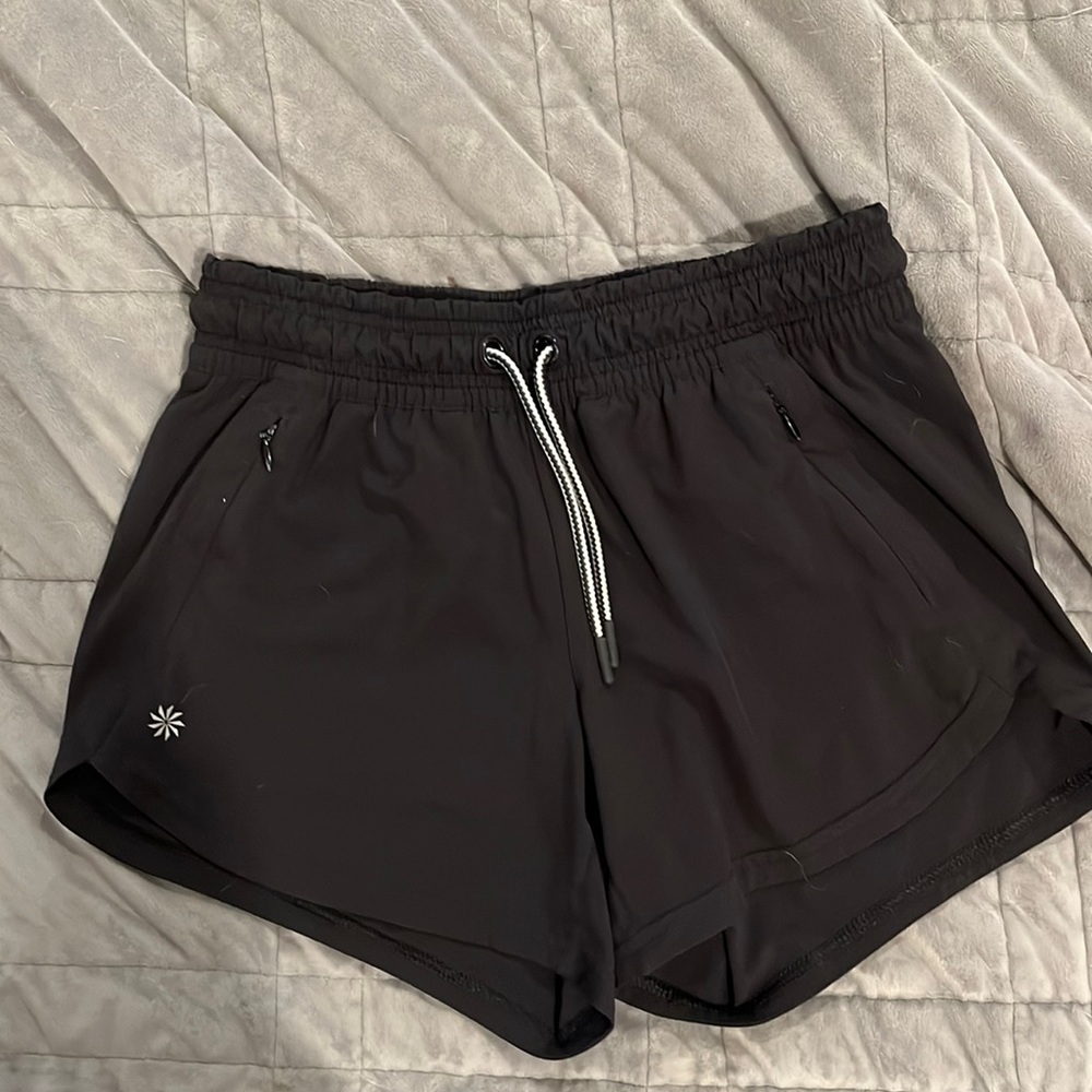 Athleta girl black shorts